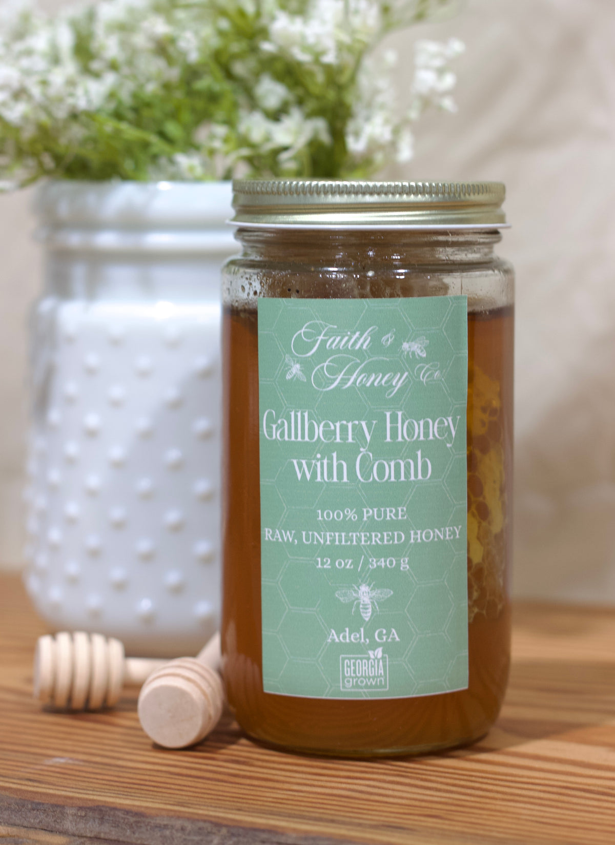 Gallberry Honey with Comb