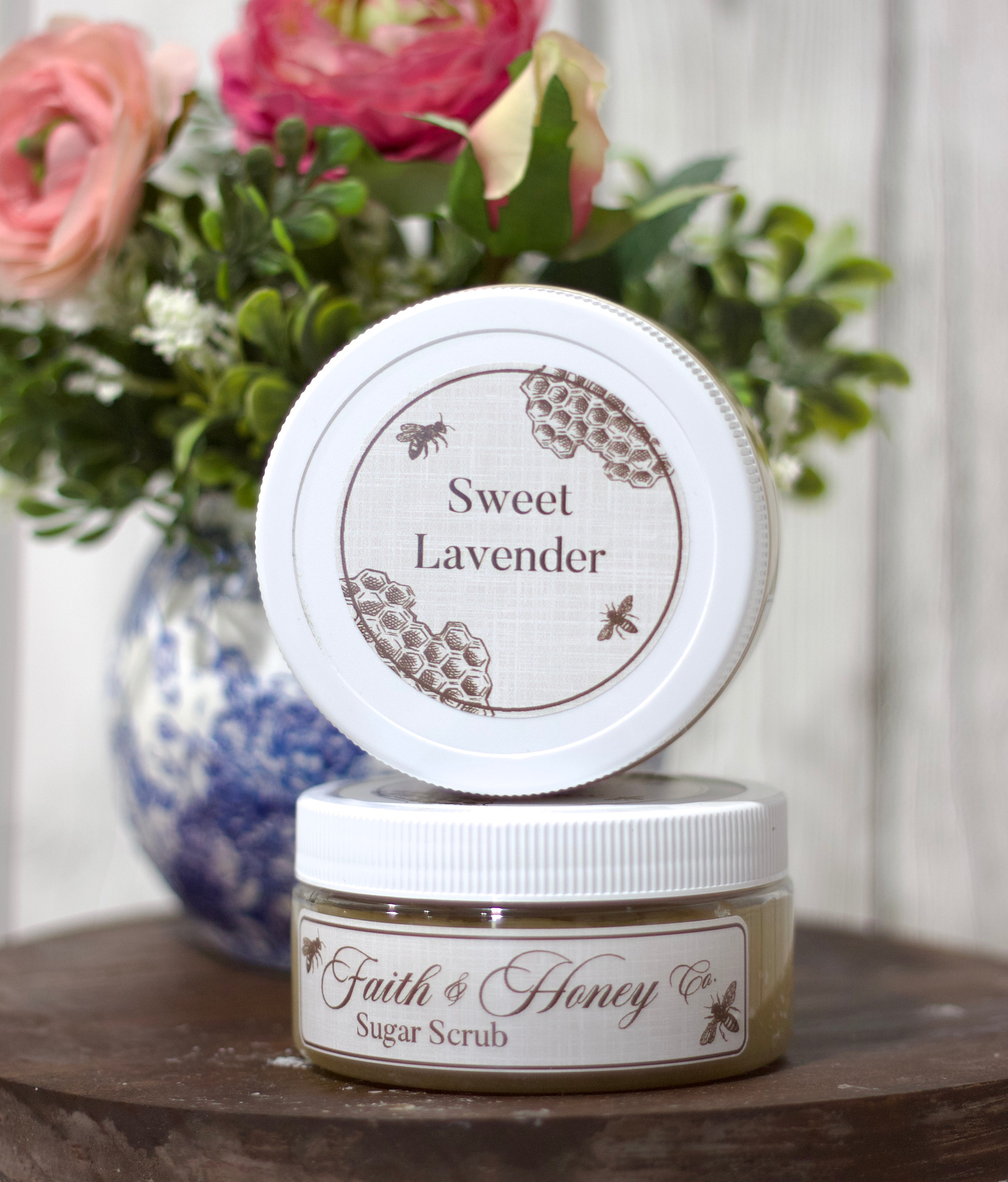 Sweet Lavender Honey Sugar Scrub