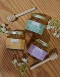Faith & Honey Co. Southern Honey Flight with Gallberry, Tupelo, and Wildflower honey